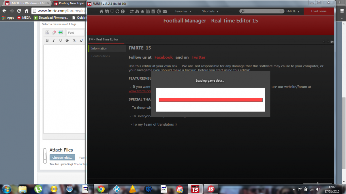 FMRTE LOADING ERROR