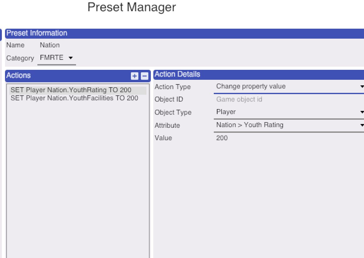 [19] - Custom Presets - Archive - FMRTE