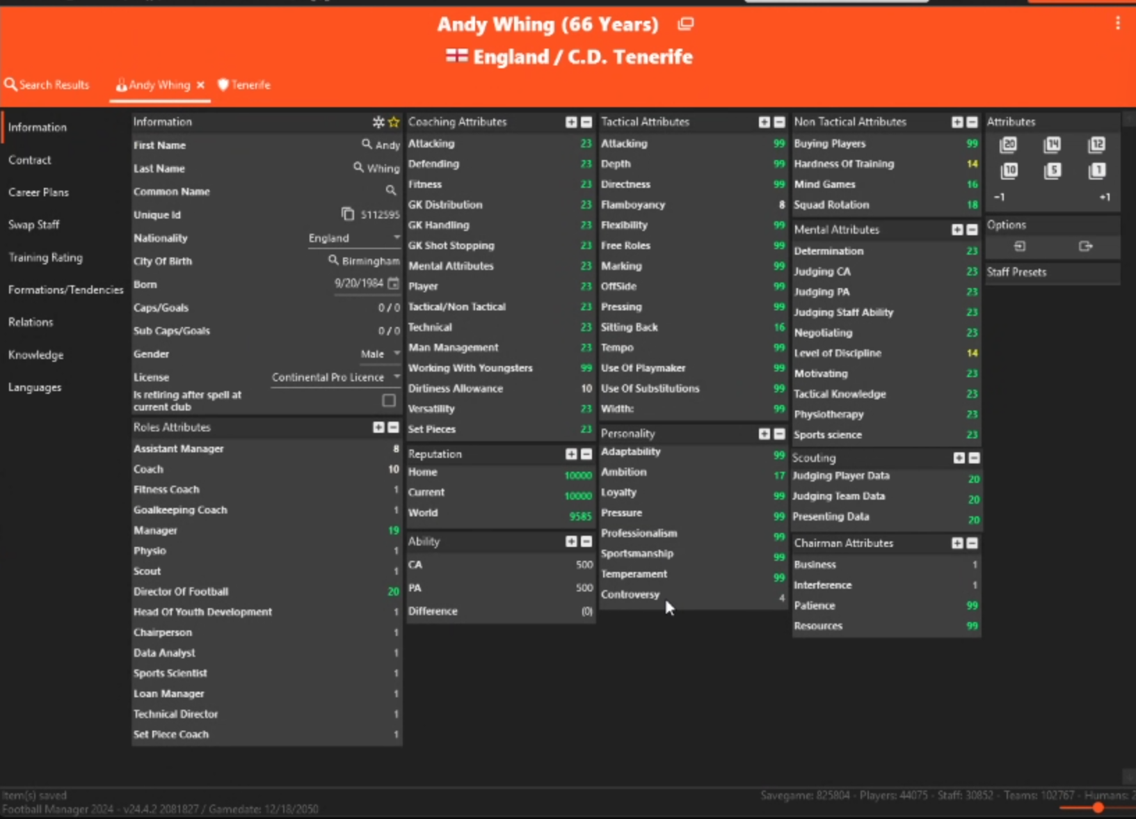 Trying to create the perfect manager - Archive - FMRTE