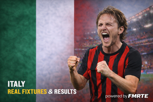 FM26.0 Italy Real Fixtures and Results
