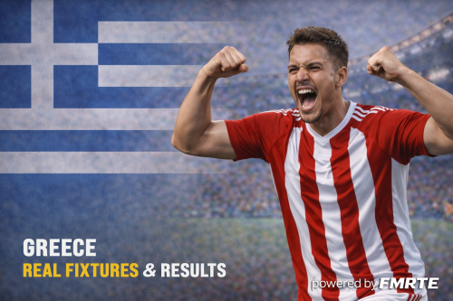 FM26.0 Greece Real Fixtures and Result